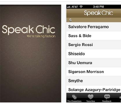 speak chic